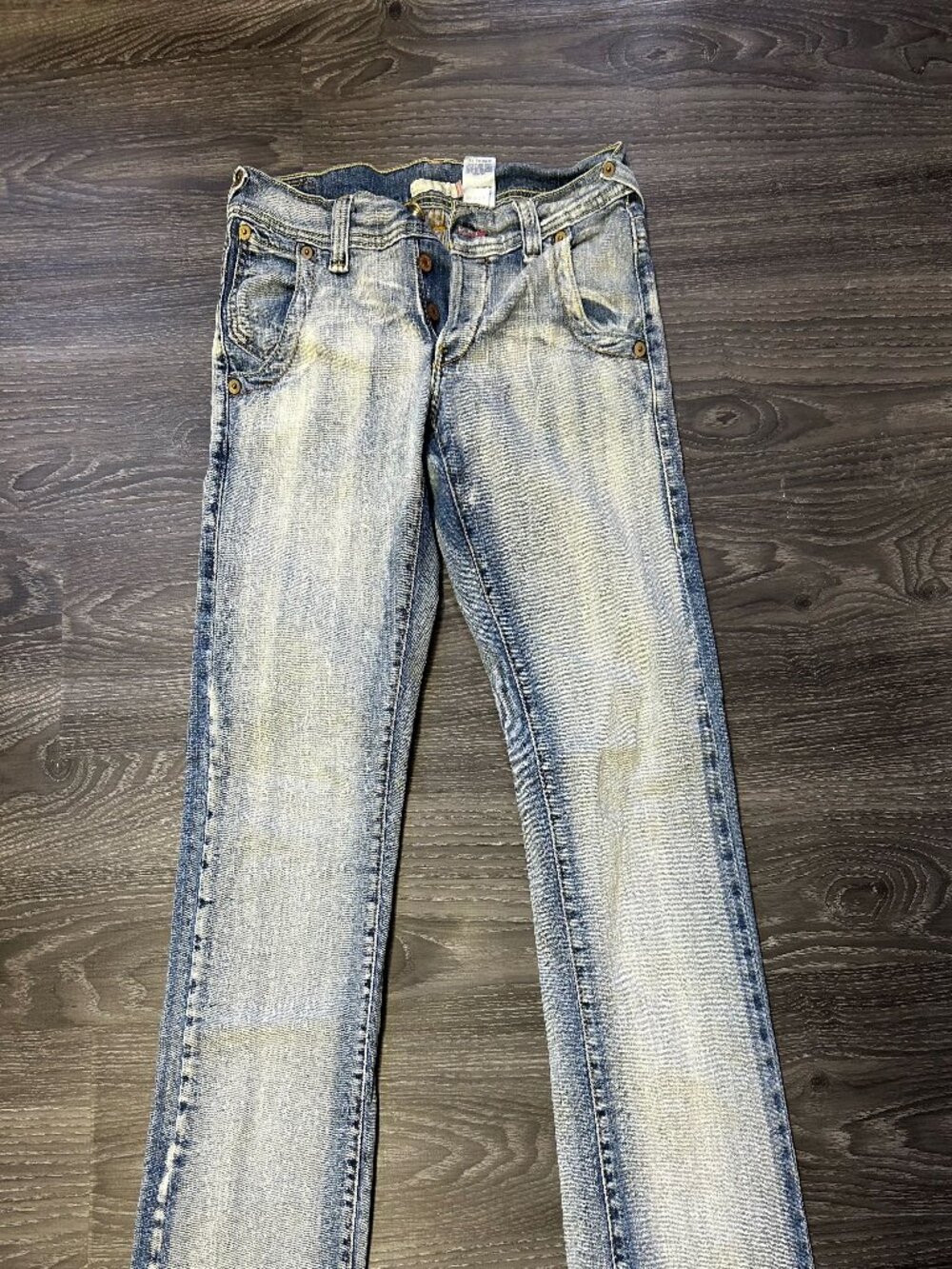 Levi's 513 Button Fly Boyfriend Jeans
